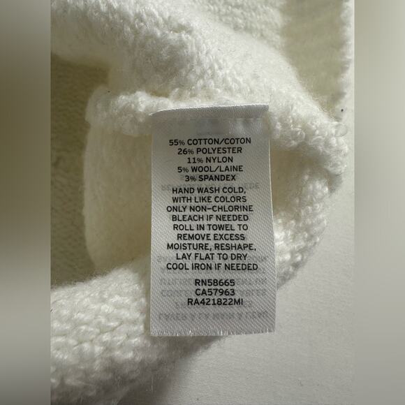 Rachel Parcell Bobble Stitch Sweater Puff Sleeve Size Medium EUC - Picture 5 of 7